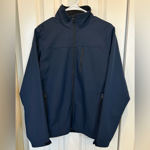 Hawke & Co Sport Soft Shell Jacket  Dark Blue Mens Size Small - Picture 1 of 5